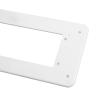 Adapter Plate Compatible, Marine Stereo Adapter Mounting Plate, Made from Premium Plastic, for Clarion XMD1 Replacement (White) view 3