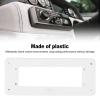 Adapter Plate Compatible, Marine Stereo Adapter Mounting Plate, Made from Premium Plastic, for Clarion XMD1 Replacement (White) view 4