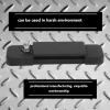 12 Terminal Distribution Block, ABS Zinc Alloy Brass Stainless Steel Busbar Block with Cover for Car Marine RV Yacht, 48VDC 180A (Black view 3