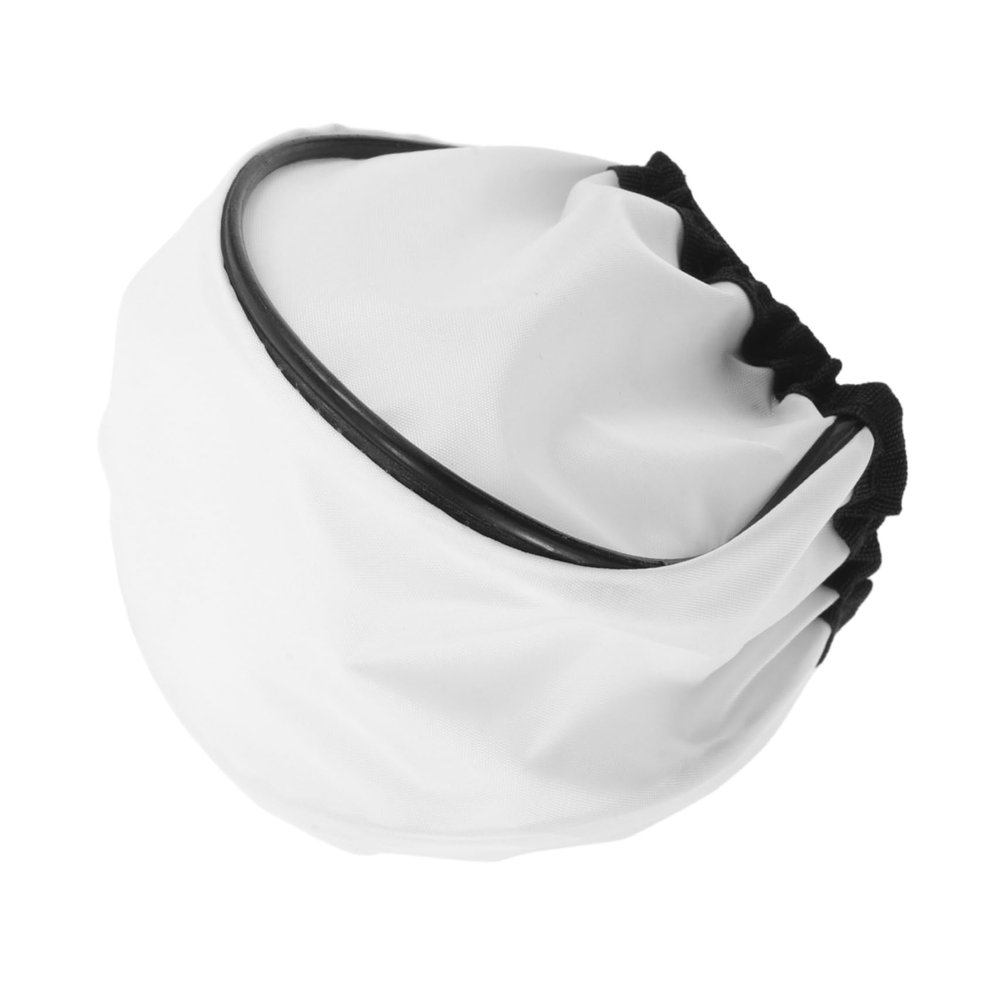 Angoily Bounce Diffuser Cap Soft Cloth Flash Bounce Diffuser for Camera Flashgun Cover Softbox for Photography Easy Install Remove