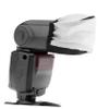 Angoily Bounce Diffuser Cap Soft Cloth Flash Bounce Diffuser for Camera Flashgun Cover Softbox for Photography Easy Install Remove view 4
