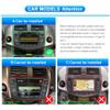 4G+64G with Qualcomm 8 Core Android 15 Car Stereo for Toyota RAV4 2007-2012 Wireless Carpaly Android Auto 9 Touch Screen GPS, WiFi, Bluetooth 5.1, DSP,SWC, Backup Camera view 2