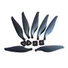 LOAwYAY 2 Sets for 8060 Folding Propellers Fiberglass and Nylon Propellers 3 Impellers 4 Impeller Propellers Rc Aircraft Quadcopter(4 Blade) view 2