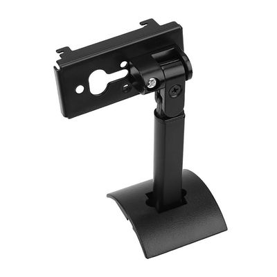 SEIWEI Speaker Wall/Ceiling Mount Brackets, Adjustable Metal Wall Mount for Small Speakers, Surround Sound Speakers Holder, Compatible with Bose UB-20 Series II, etc.(Black)