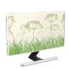 Baocicco Green Botanical Monitor Dust Cover 22, 23, 24, 25 Inch Sage Green Dandelion Plants Panel Case Computer Monitor Covers Sleeve Compatible with PC Desktop and TV Spring Floral view 1