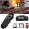 Kindle Page Turner, Remote Control Page Turner for Kindle Paperwhite Oasis EReaders Kobo, Kindle Clicker Page Turner for iPhone,iPad, Android Tablets Reading Novels,Camera Record & Shutter Selfie view 2