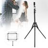 Lightweight Tripod Lamp Stand Reverse Folding Light Bracket for Smartphone SLR Camera Flash Softbox Studio Photography Holder Portable Lighting Support Stand with 360 Rotating and Phone Clip for view 4