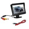 4.3 Inch TFT LCD Car Reversing Monitor, Screen Rear View Backup Camera Display, High Definition ABS Material DC 9V-36V PAL/NTSC Compatible Parking Assistance view 1