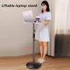 CCEQA Universal Tripod Stand,Laptop Mount Photographing Rack Tripod for Projector,Folding Floor Tripod Stand view 3