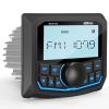 Waterproof Bluetooth Radio for Golf Cart: DOVOX Boat Marine Gauge Stereo - 2.8 Inch LCD Display AM FM USB AUX Subwoofer 200W Output - Gift for Golfer view 1