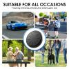 GPS Tracker for Vehicles,No Monthly Fee GPS Car Tracker,Car Locator Work with Apple Find My(iOS Only),Mini GPS Tracker with Magnetic Case (1PCS Black Tracker, Black Magnetic Case) view 2