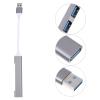 DOITOOL Aluminum Alloy USB Hub Port USB Adapter for Laptop Portable Computer Accessories High-Speed Data Transfer Compatible Hard Drives Printers and More view 3