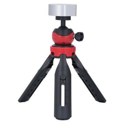 for Mini Tripod Stand, Foldable Adjustable Height Tripod Mount with Adapter, for Mini Antenna Mount Adapter (Silver Adapter)