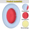 1More Replacement Ear Pads,Compatible with 1MORE SonoFlow/SonoFlow SE/SonoFlow Pro Earphones,Breathable Protein Leather Memory Foam Earcups, Comfortable Headphone Cushion Cover Repair Parts (Gray) view 3