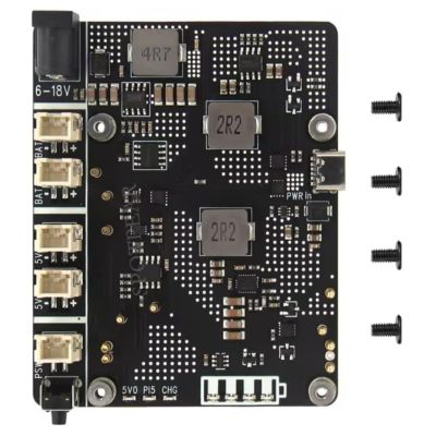 TINGUT X1203 Uninterrupted Power Management Expansion Board for Mainboard with Fast Charging and Auto Power Cutting