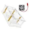 Acrylic Enclosure Acrylic Protective Case for Development Board Housing Box with Cooling Fan and Heatsink for Optional view 1