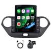 4+64G Car Stereo Radio for Hyundai Grand I10 2014-2019 with Wireless with CarPlay Android Auto, 9.7 Inch Car Radio Touchscreen with GPS Navigation WiFi+Backup Camera view 1