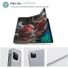 iPad Pro 202020212022 Case 12.9 Inch with Pencil Holder Red Cupcakes Trifold Stand Protective Slim Back Shell Auto Wake Sleep view 4