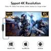 4K 1080P Wireless HDMI Display Adapter, WiFi Streaming Movies, Shows Receiver for i-Phone, i-Pad, Android, Tablet, Laptop, Window to HDTV/Monitor/Projector, Compatible Miracast, Air Play, DLNA view 2