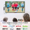4K 1080P Wireless HDMI Display Adapter, WiFi Streaming Movies, Shows Receiver for i-Phone, i-Pad, Android, Tablet, Laptop, Window to HDTV/Monitor/Projector, Compatible Miracast, Air Play, DLNA view 3