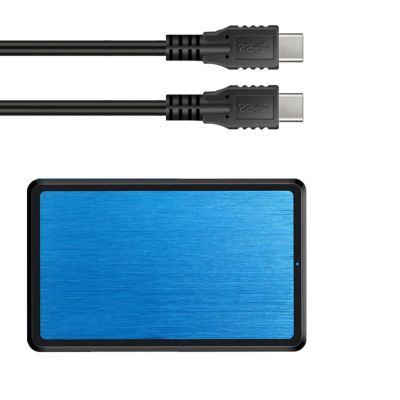 TINGUT 2.5inch External Hard Drives Enclosure 5Gbps Transfer HDDs Case SATA3.0 2.0 Adapter Aluminum Hard Drives Box Case