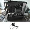 TINGUT USB Cooling Fan USB Powered Cooling Fan Systems with Adjustable Thermostat for Cabinets and Home Theater 80mm view 2