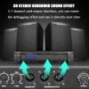 McbeAn Stereo Equalizer, Home Audio Equalizer, 99 Kinds of Reverb Effects, 6-in-1 Digital Reverb, Real Time Frequency Level Display, for DJ Stations, and Other Musical Instruments view 3