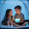 HAPPYBAG Axolotl Night Light,Cute Axolotl lamp Gifts for Kids,Dimmable Silicone Animal Nursery Night Light,Kawaii Rechargeable Bedside Touch Lamp,Baby Room Decor Axolotl Light view 4