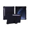 for Samsung Galaxy Tab S10 FE 11 Inch Tablets Case,BOVUGAC Soft Silicone Adjustable Stand Shockproof Kids Friendly for 10 Inch Tablets(Black) view 1