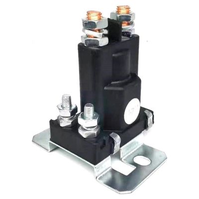 12V/24V 500A DC Contactor Relay - Heavy Duty Auto On/Off Surge Protection for Car and Marine Applications (12V)