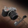 SZZCNOX XM5 Metal Thumb Grip for Fujifilm XM5 Camera, Thumb Up Rest Anti-Slip Grip with Hot Shoe Shutter Button Cover Protector for Fuji FUJIFILM X-M5 Camera, with Anti-Scratch Silicone Pad (Black) view 3