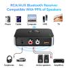 MOREGAX M2R Bluetooth 5.4 Receiver for RCA Adapter for Stereo/Speaker/Wired Speaker/Home Audio Music Streaming Stereo System, Support AUX/RCA/USB view 4