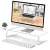 Angoily Djustable Monitor Stand for Desk Riser Stand Single Monitor Riser Acrylic Riser view 3