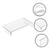 Angoily Djustable Monitor Stand for Desk Riser Stand Single Monitor Riser Acrylic Riser view 4