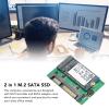 NutriEss M.2 SSD SATA Adapter 2 in 1 32GB Large Capacity Portable Plug Play Computer Accessories for Enhanced Storage Solutions (32GB) view 3