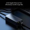 2.5G USB C to Ethernet Adapter, High Speed 2500Mbps 1Gbps Gigabit Aluminum Alloy Type C to RJ45 LAN Network Adapter, for Laptops Tablets and Smartphones view 2