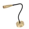 Hyuduo 3W Adjustable LED Wall Mount Reading Light with Flexible Gooseneck Arm for Bedroom, Dorm, Hotel  360 Rotatable Aluminum Bedside Light view 3