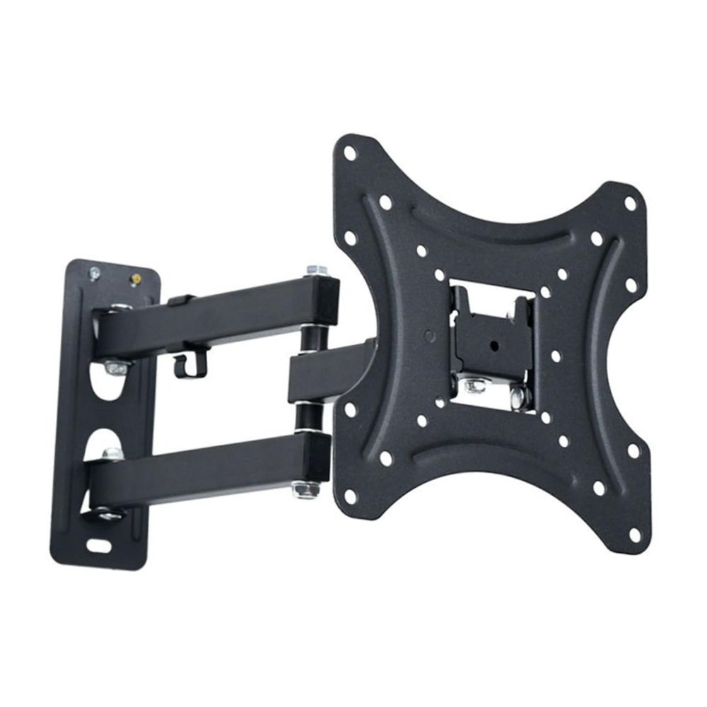 FELTECHELECTR LCD Tv Bracket Stretch Hanging Rack Heavy Duty Tv Wall Mount Swivel Easy Install Steel Construction