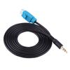 Keenso AUX Input Cable Adapter for Fit for CDA CDE IVA Fast Data Transmission Black & Blue Plastic & Copper view 1
