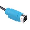 Keenso AUX Input Cable Adapter for Fit for CDA CDE IVA Fast Data Transmission Black & Blue Plastic & Copper view 2