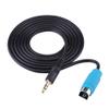 Keenso AUX Input Cable Adapter for Fit for CDA CDE IVA Fast Data Transmission Black & Blue Plastic & Copper view 4