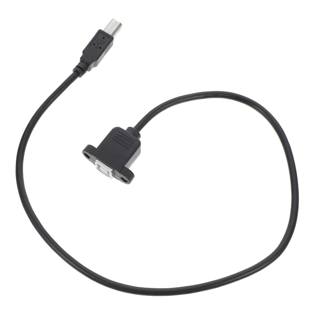 DOITOOL USB Extension Cable Right Angled b Connector for Printers Computer Accessory for Hot Plugging and Industrial Equipment Use
