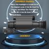 WGFXYBFY Night Vision Scope, 50mm Focal Lens Night Vision Monocular 4X Digital Zoom for Night Hunting Camping,940NM view 4