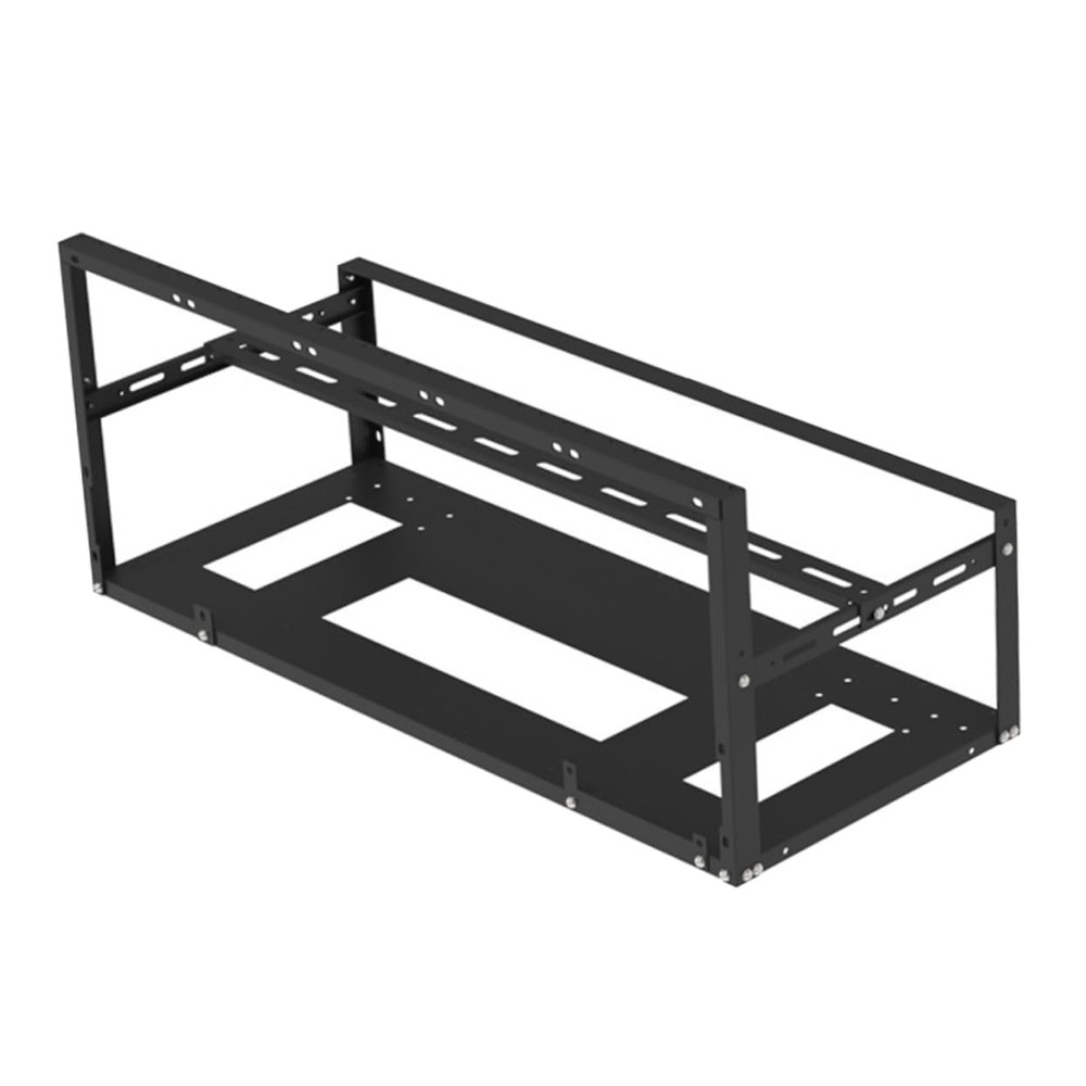 Artibetter Open Air Mining Rig Frame Gpu Slots Low Noise DIY Case Gaming Chassis Professional Design