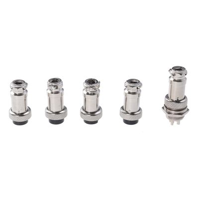 BRIGHTFUFU Gx16 Aviation Connector Set 4-core Female Panel Connectors Replacement Plugs for Aviation Marine Electronics