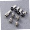 BRIGHTFUFU Gx16 Aviation Connector Set 4-core Female Panel Connectors Replacement Plugs for Aviation Marine Electronics view 2