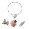 Artibetter 1.8m Portable Theft Lock Resettable Code Cable Security Lock for Tablets and Easy One-Handed Engagement for Quick Access view 2