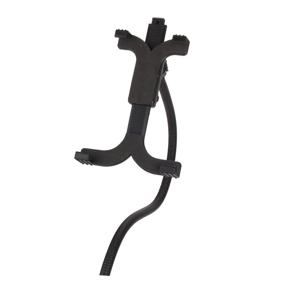 Angoily Flexible Cell Phone Holder Arm Rotating Bracket for Desktop and Bed Stand for Smartphones and Tablets Black