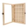 Camera Film Box, Film Cartridge Display Case 30 Slots Minimalist Dustproof Fixed Wood Storage Box for 135 Film Cartridge view 4