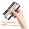 Artibetter 1pc Vinyl Record Cleaning Brush Carbon Fiber Soft Brush for Vinyl Records Dust Removal Static for Playback Black Silver view 3